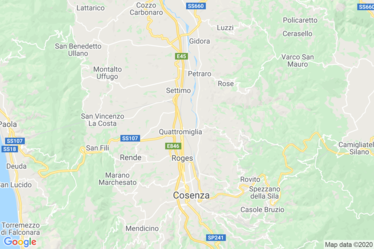 Calabria Mappa