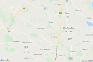 Region of Southern Denmark Map