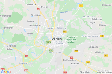 Vilnius Map