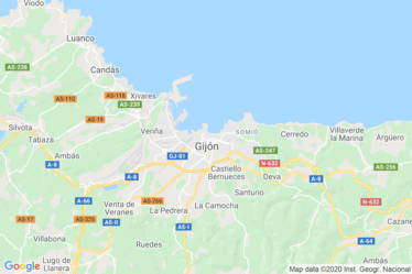 Principality of Asturias Map