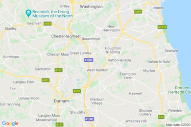 North East England Map