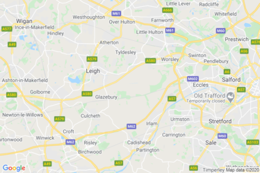 North West England Map