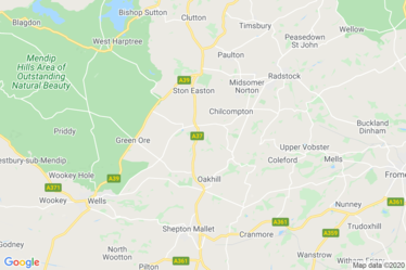South West England Map