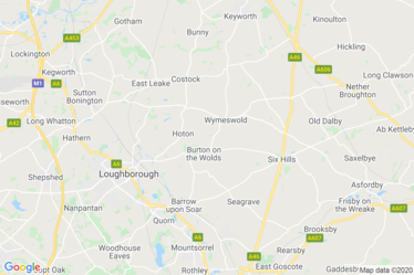 East Midlands Map