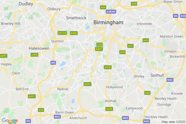 West Midlands Map