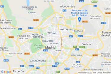 Comunidad de Madrid Mapa