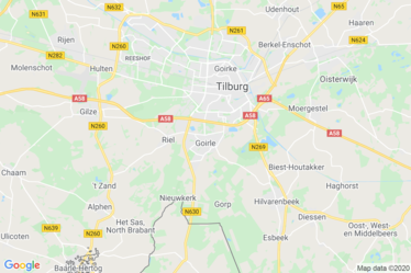 North Brabant Map