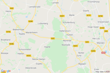 Overijssel Map