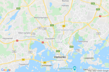 Pääkaupunkiseutu Kartta