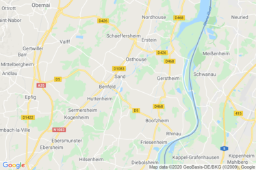 Alsace Map