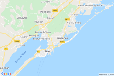 Languedoc-Roussillon Map