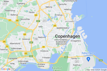 Frederiksberg Map