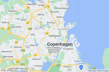 Copenhagen N Map