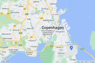 København V Kort