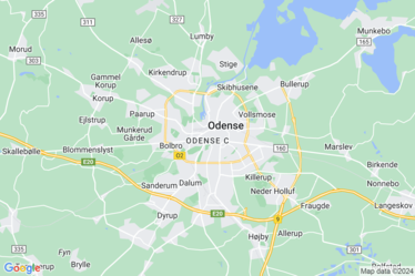 Odense C Map