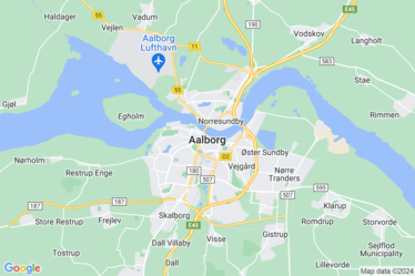 Aalborg Map
