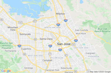 San Jose, CA Map