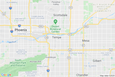 Tempe, AZ Map
