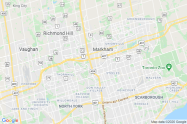Markham, ON Map