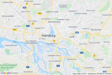 Hamburg St. Georg Karte