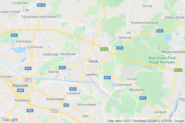 Genk Kaart
