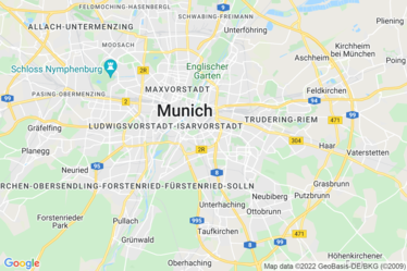 München Berg am Laim Karte